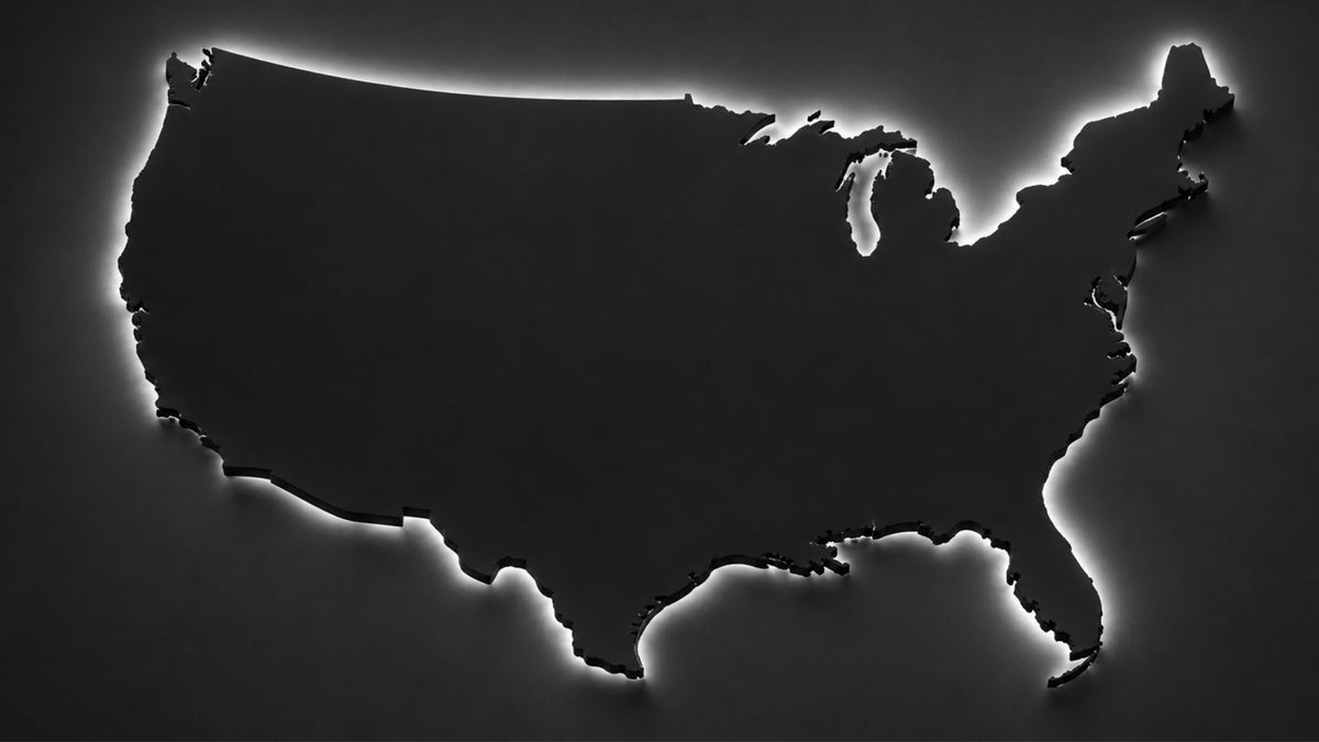 United States map